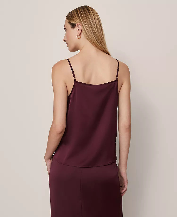 Lace Trim V-Neck Tank Top