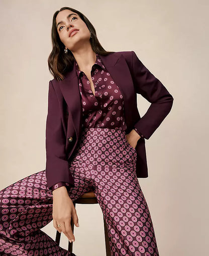 The Sculptural Double Breasted Blazer