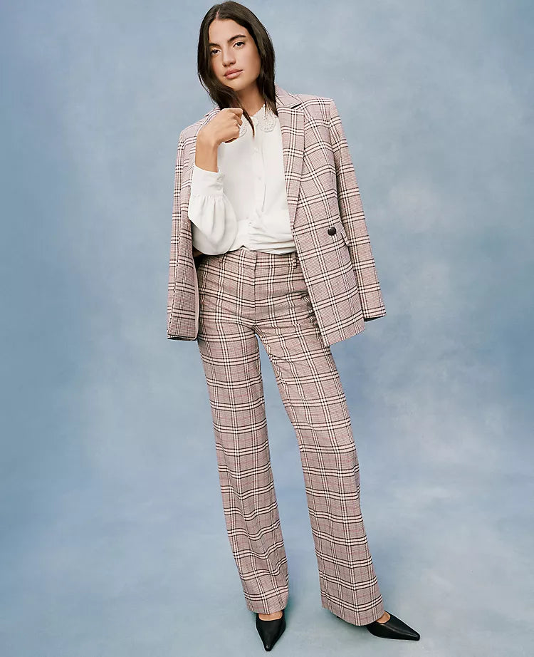 The Jayne Trouser Pant in Plaid