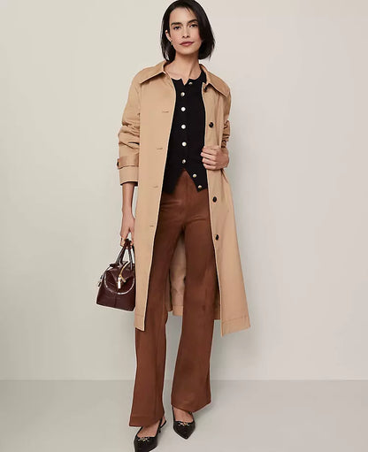 Removable Cape Trench Coat